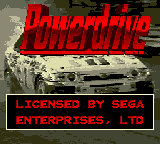 Заставка игры Power Drive